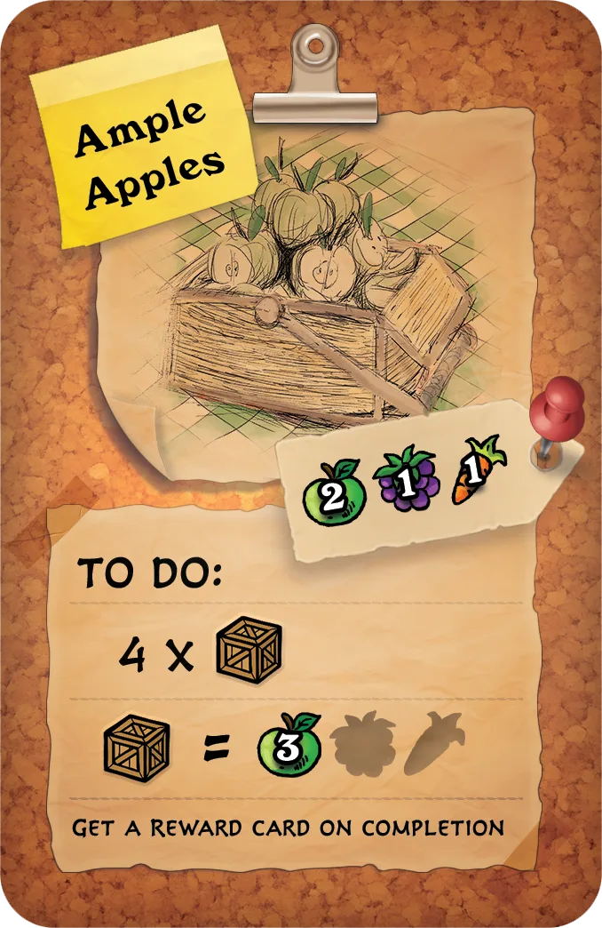 Ample Apples card