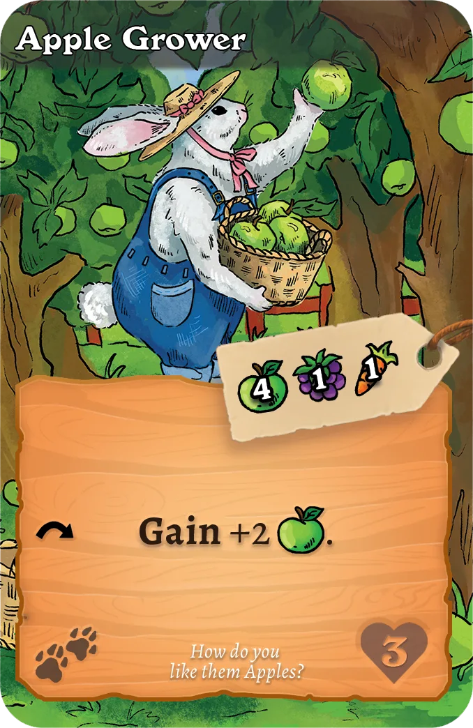 Apple Grower card
