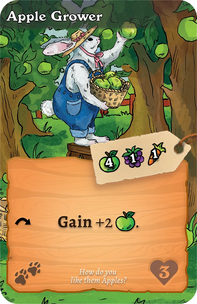 Apple Grower card