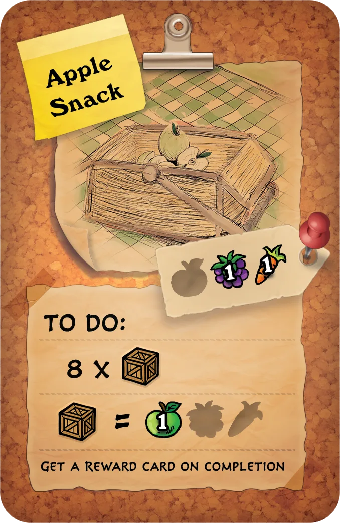 Apple Snack card
