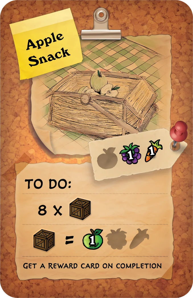 Apple Snack card