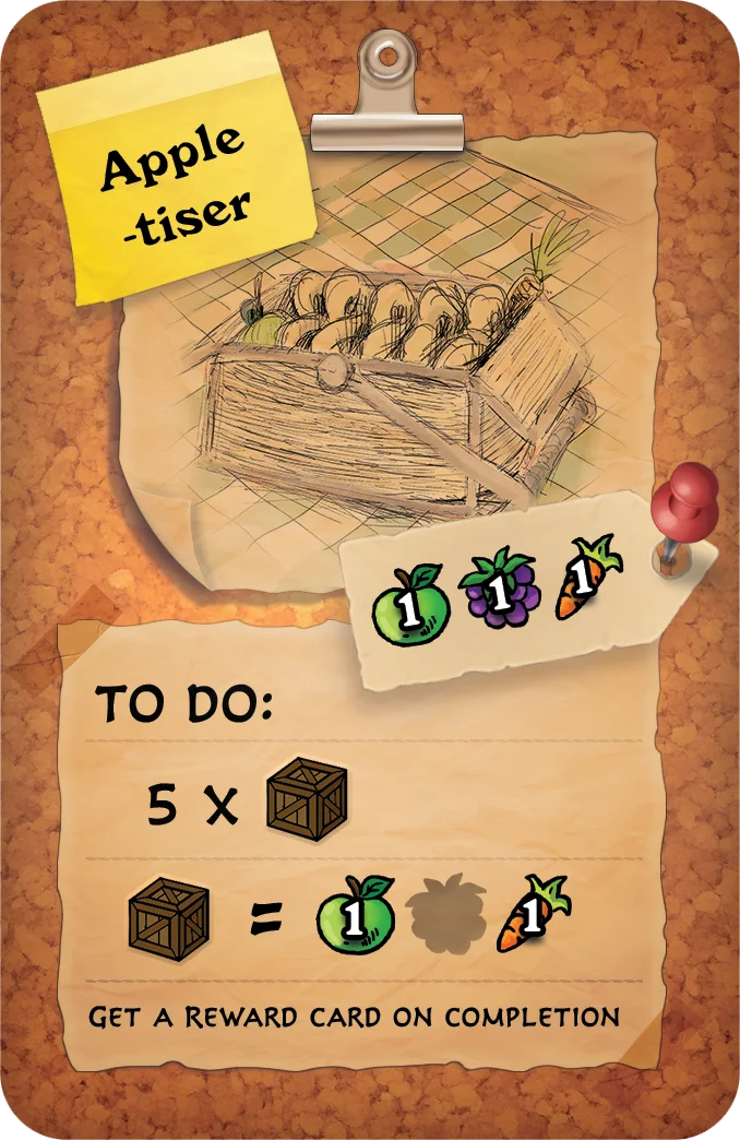Apple Tiser card