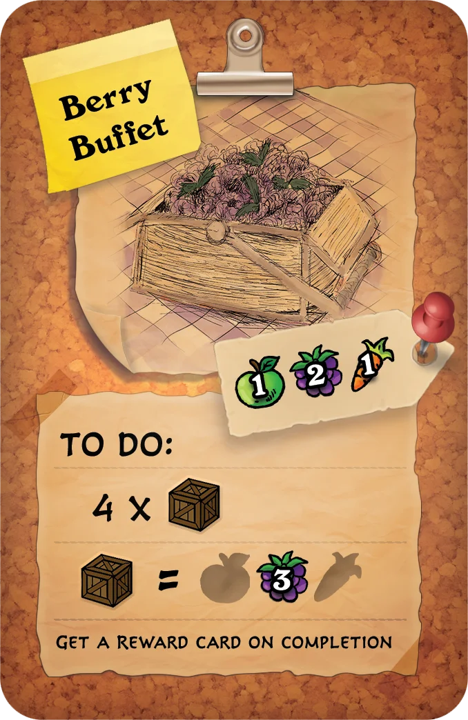 Berry Buffet card