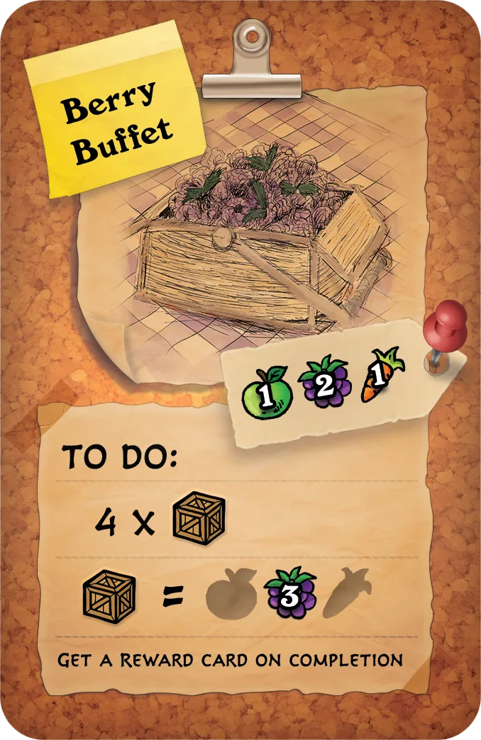 Berry Buffet card