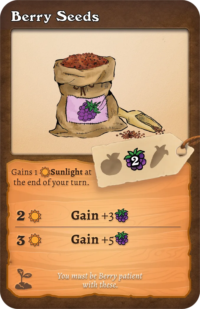 Berry Seeds card