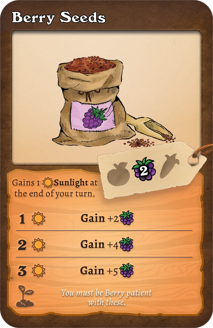 Berry Seeds card