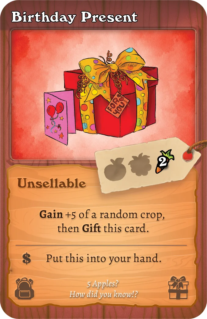 Birthday Present card