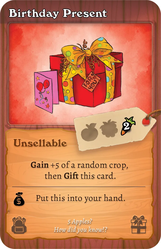 Birthday Present card