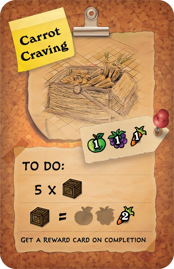 Carrot Craving card