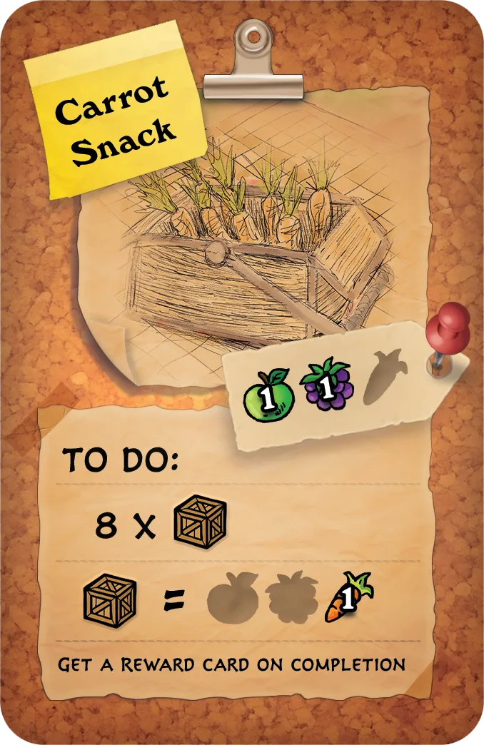 Carrot Snack card