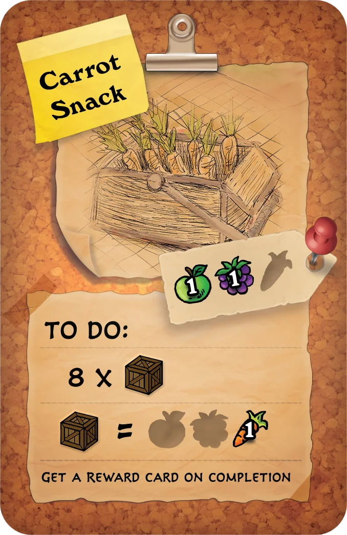 Carrot Snack card