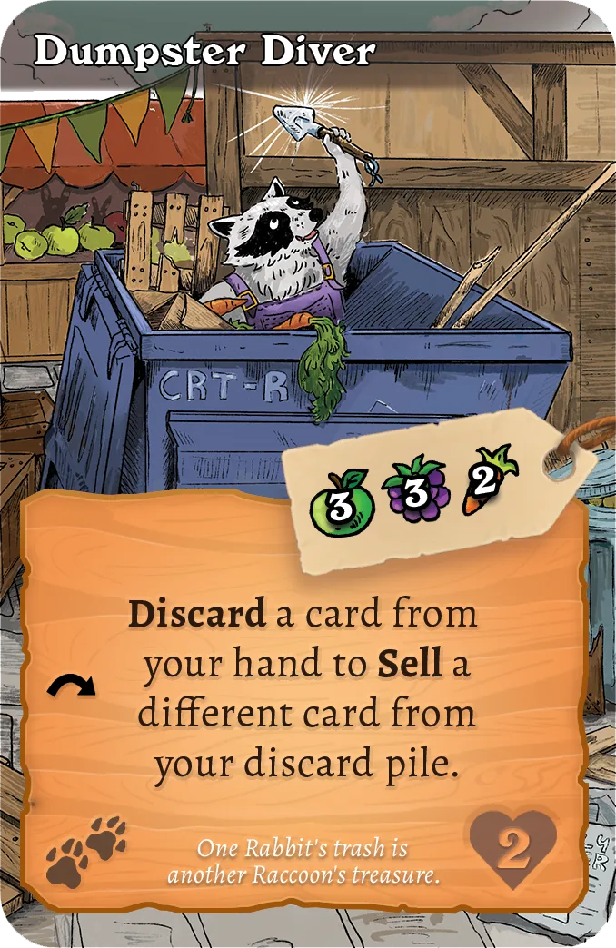 Dumpster Diver card
