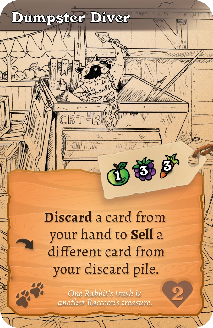 Dumpster Diver card
