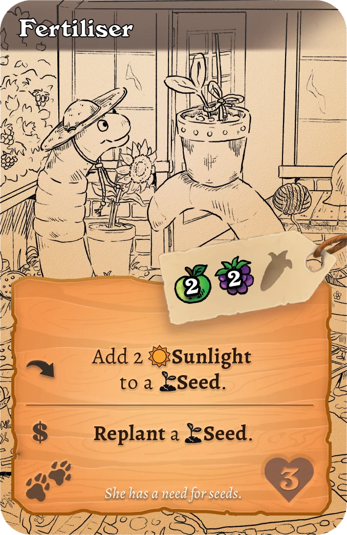 Fertiliser card