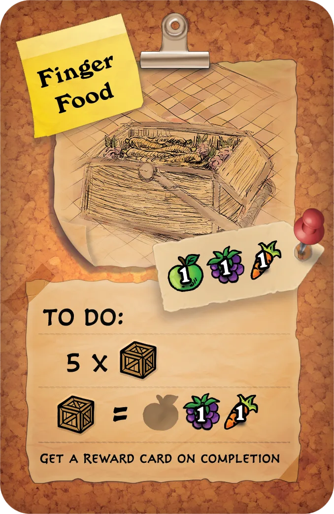 Finger Food card