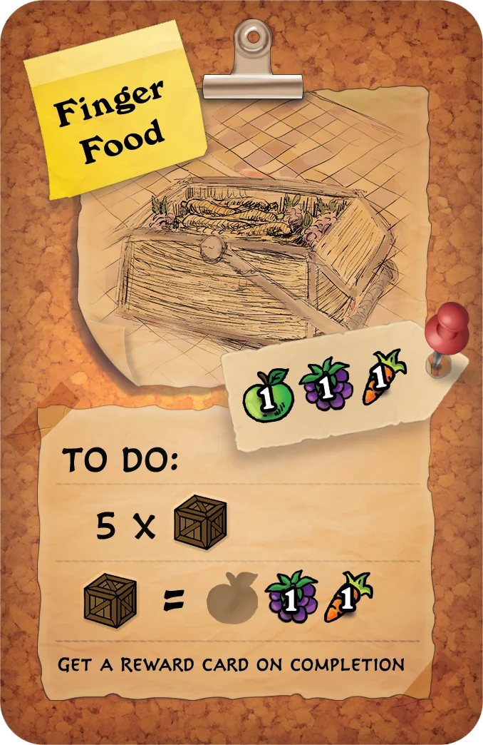 Finger Food card