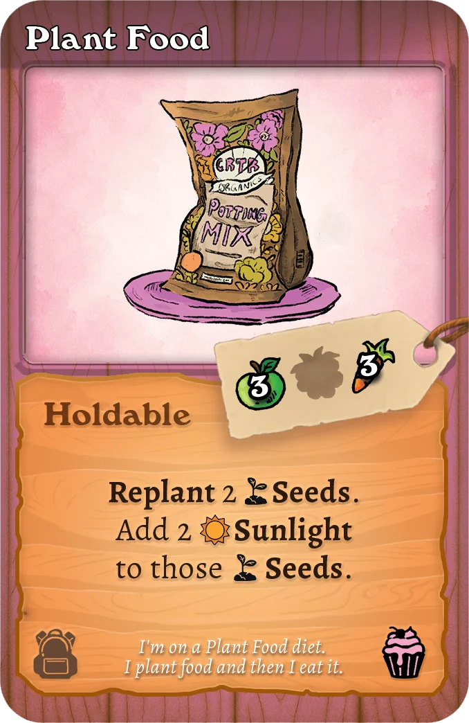 Plant Food card