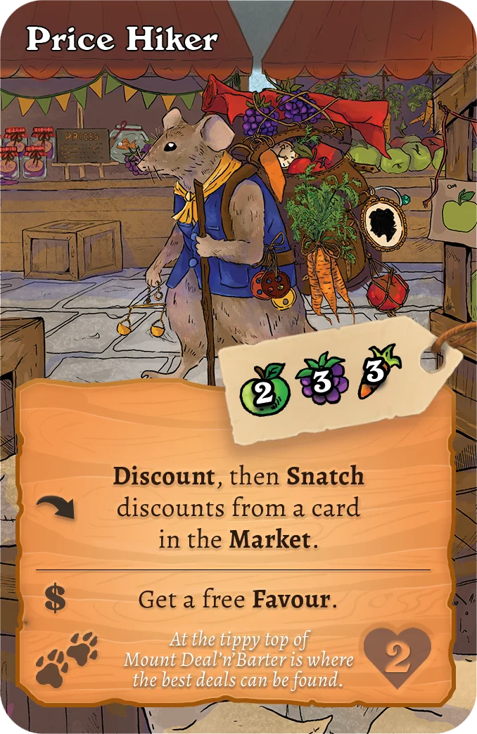 Price Hiker card
