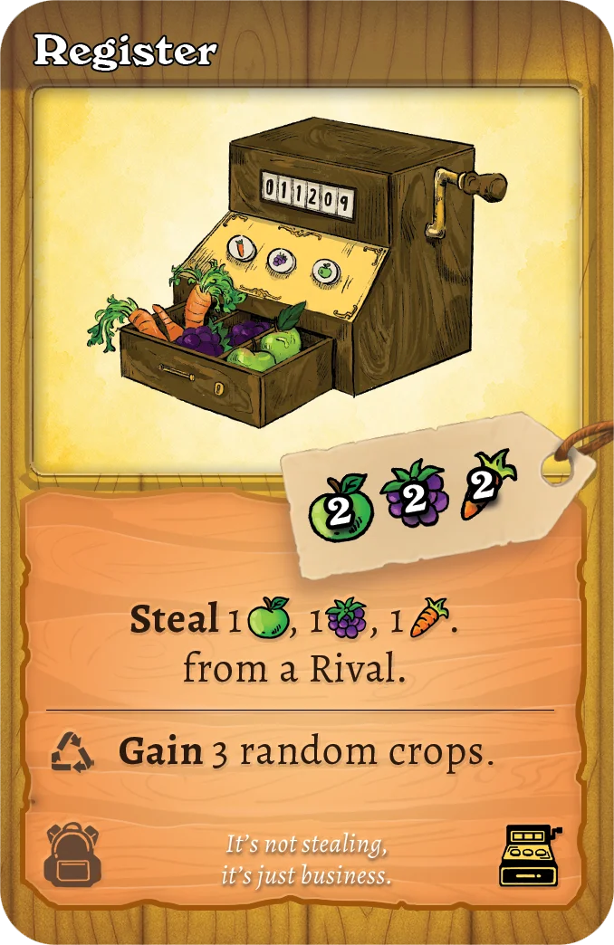 Register card