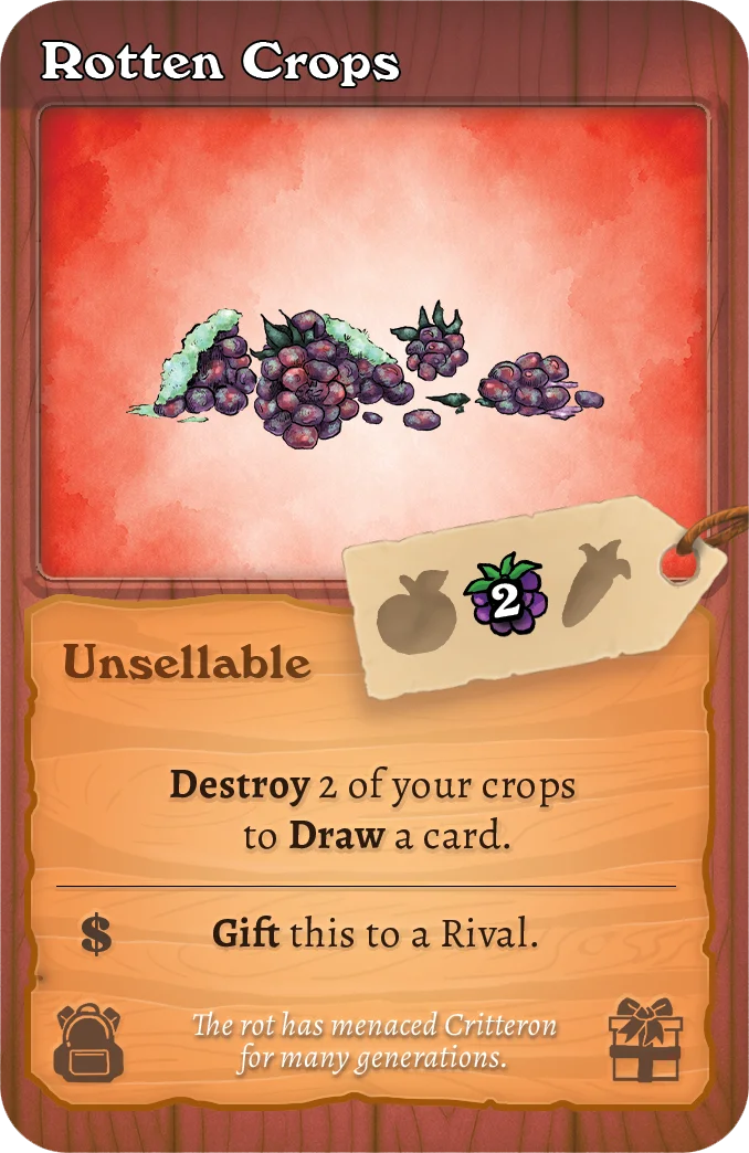 Rotten Crops card