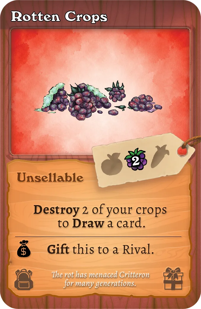 Rotten Crops card
