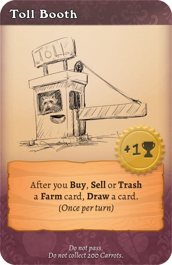 Toll Booth card