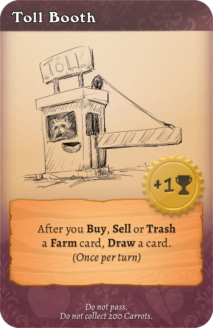 Toll Booth card
